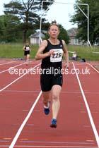 400 metres, North East Masters Champs, Monkton Stadium,  Jarrow. Photo: David T. Hewitson/Sports for All Pics